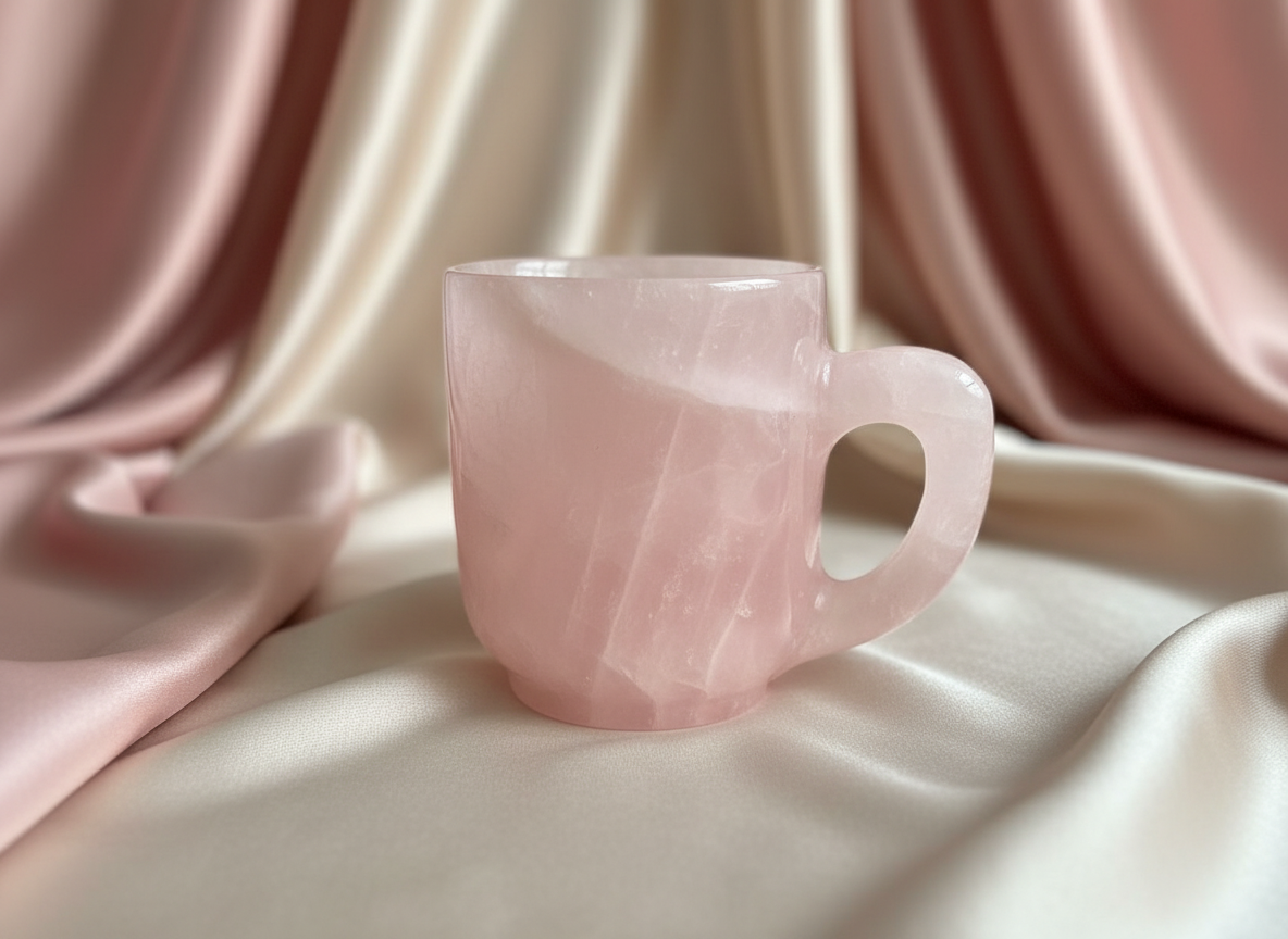 Розовый кварц — Кружка